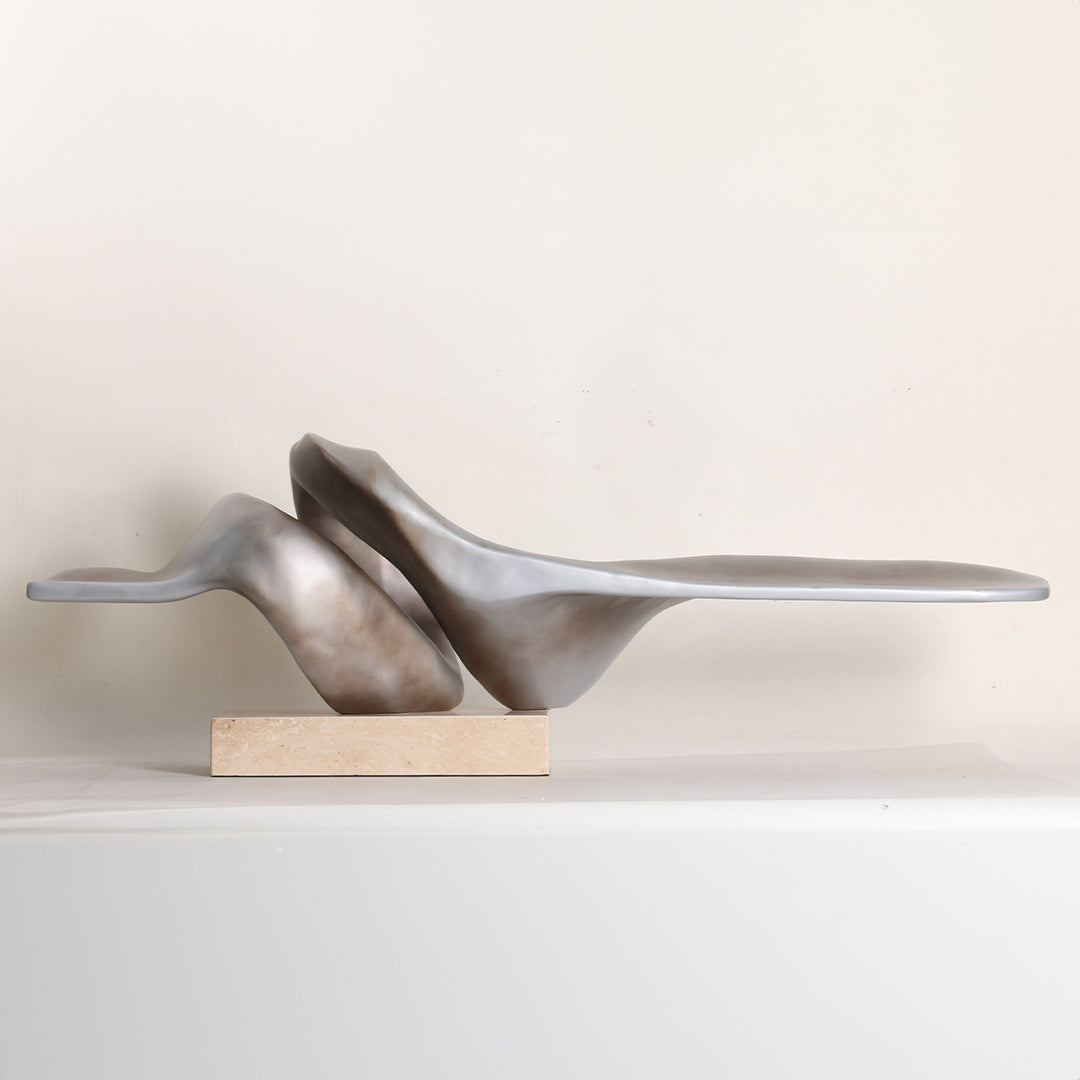 Abstract Sculpture KA3114 - Home Decor Figurines - ebarza Furniture UAE | Shop Modern Furniture in Abu Dhabi & Dubai - مفروشات ايبازرا في الامارات | تسوق اثاث عصري وديكورات مميزة في دبي وابوظبي