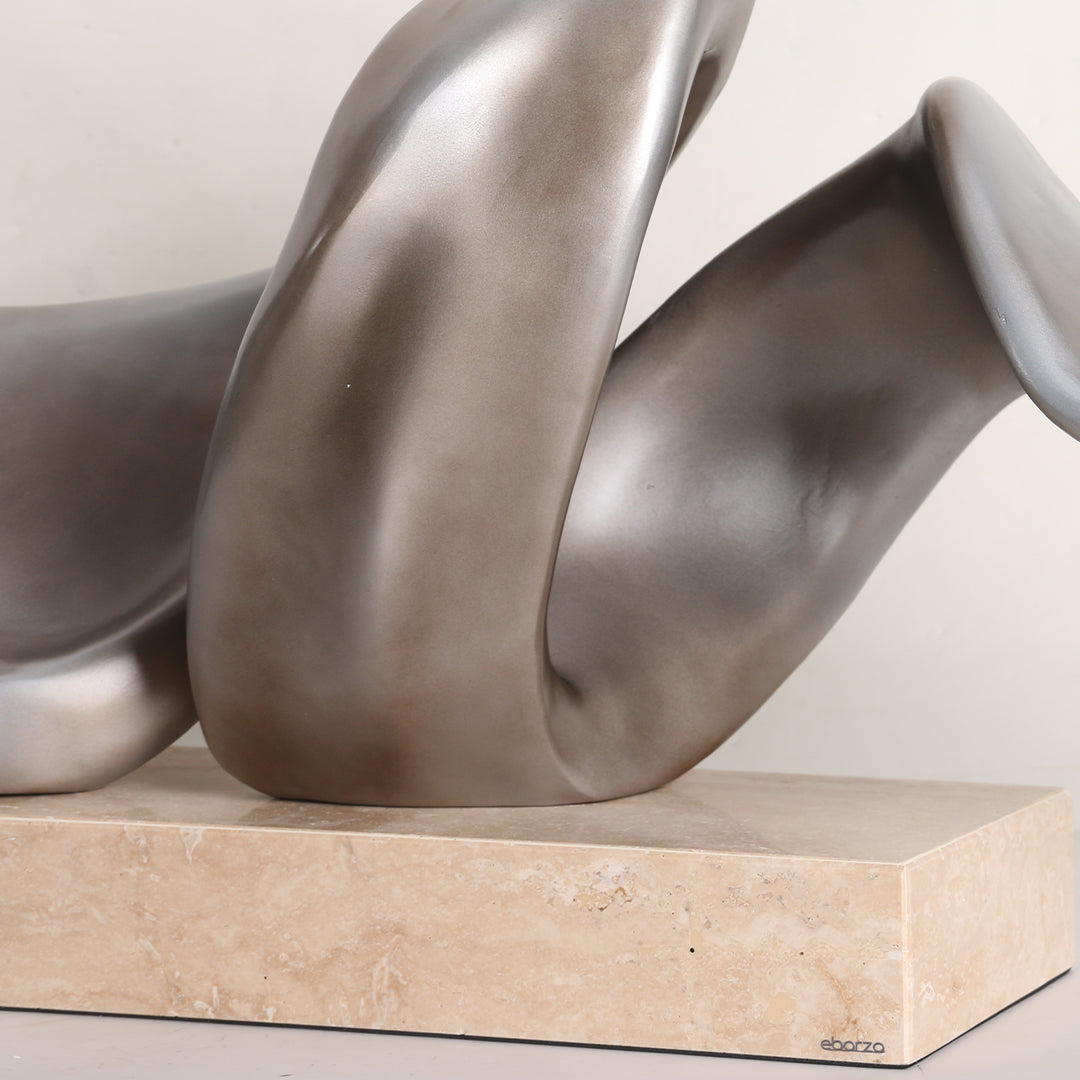 Abstract Sculpture KA3114 - Home Decor Figurines - ebarza Furniture UAE | Shop Modern Furniture in Abu Dhabi & Dubai - مفروشات ايبازرا في الامارات | تسوق اثاث عصري وديكورات مميزة في دبي وابوظبي