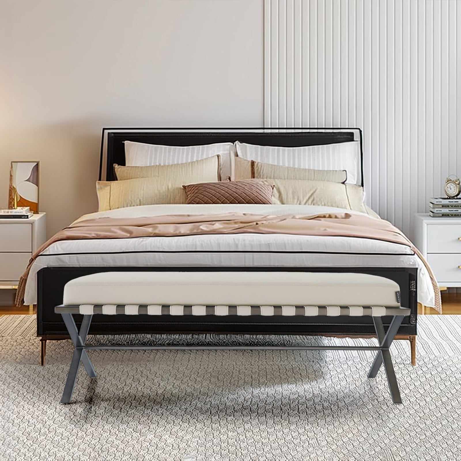 Bench ER-025 - Benches - ebarza Furniture UAE | Shop Modern Furniture in Abu Dhabi & Dubai - مفروشات ايبازرا في الامارات | تسوق اثاث عصري وديكورات مميزة في دبي وابوظبي