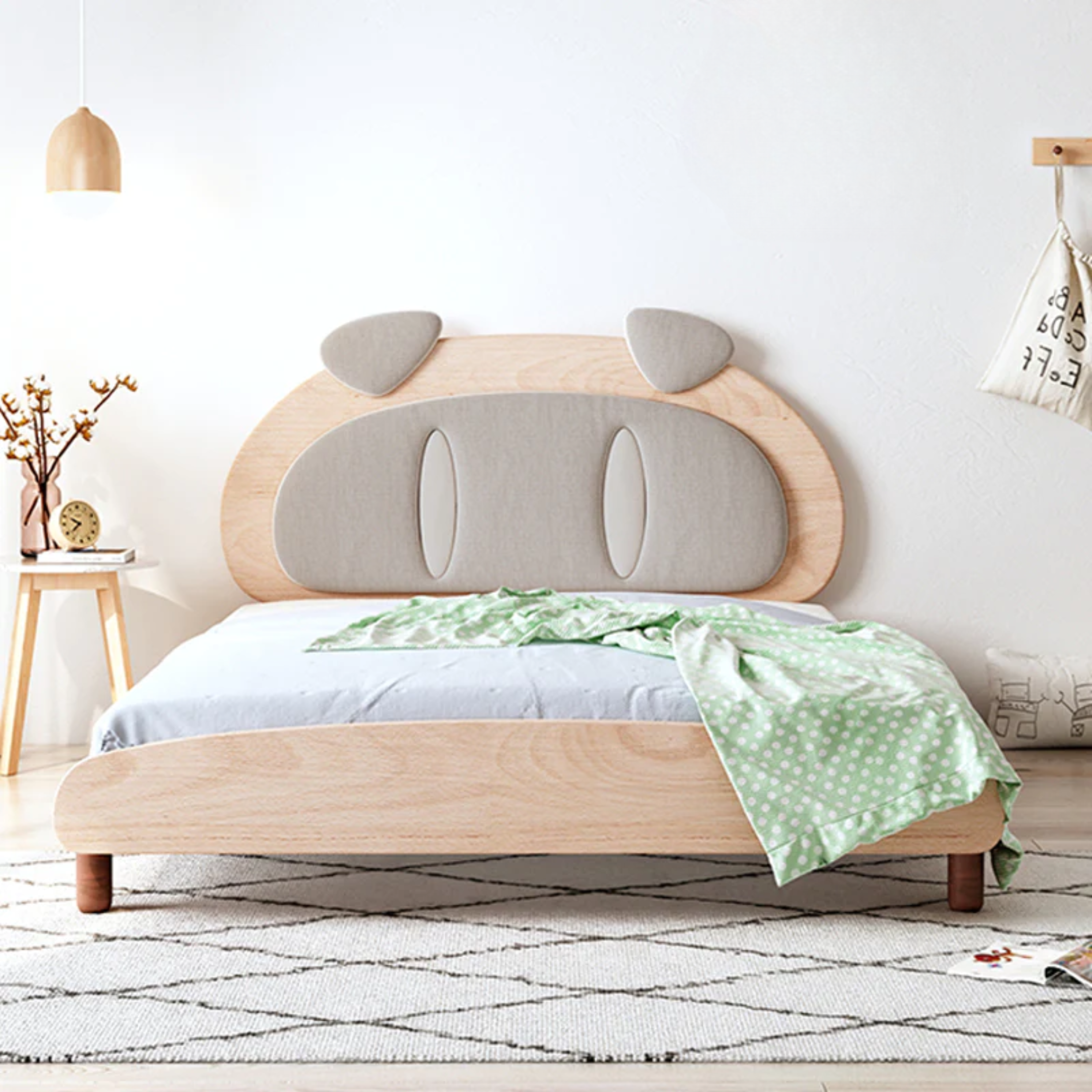 KIDS Plywood BED E1912H - Kids Beds - ebarza Furniture UAE | Shop Modern Furniture in Abu Dhabi & Dubai - مفروشات ايبازرا في الامارات | تسوق اثاث عصري وديكورات مميزة في دبي وابوظبي