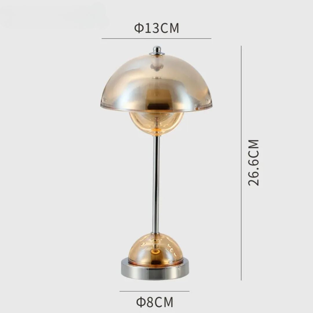 Amber Rechargeable LED Table Lamp MT80604-1-130 - Desk/table Lamps - ebarza Furniture UAE | Shop Modern Furniture in Abu Dhabi & Dubai - مفروشات ايبازرا في الامارات | تسوق اثاث عصري وديكورات مميزة في دبي وابوظبي