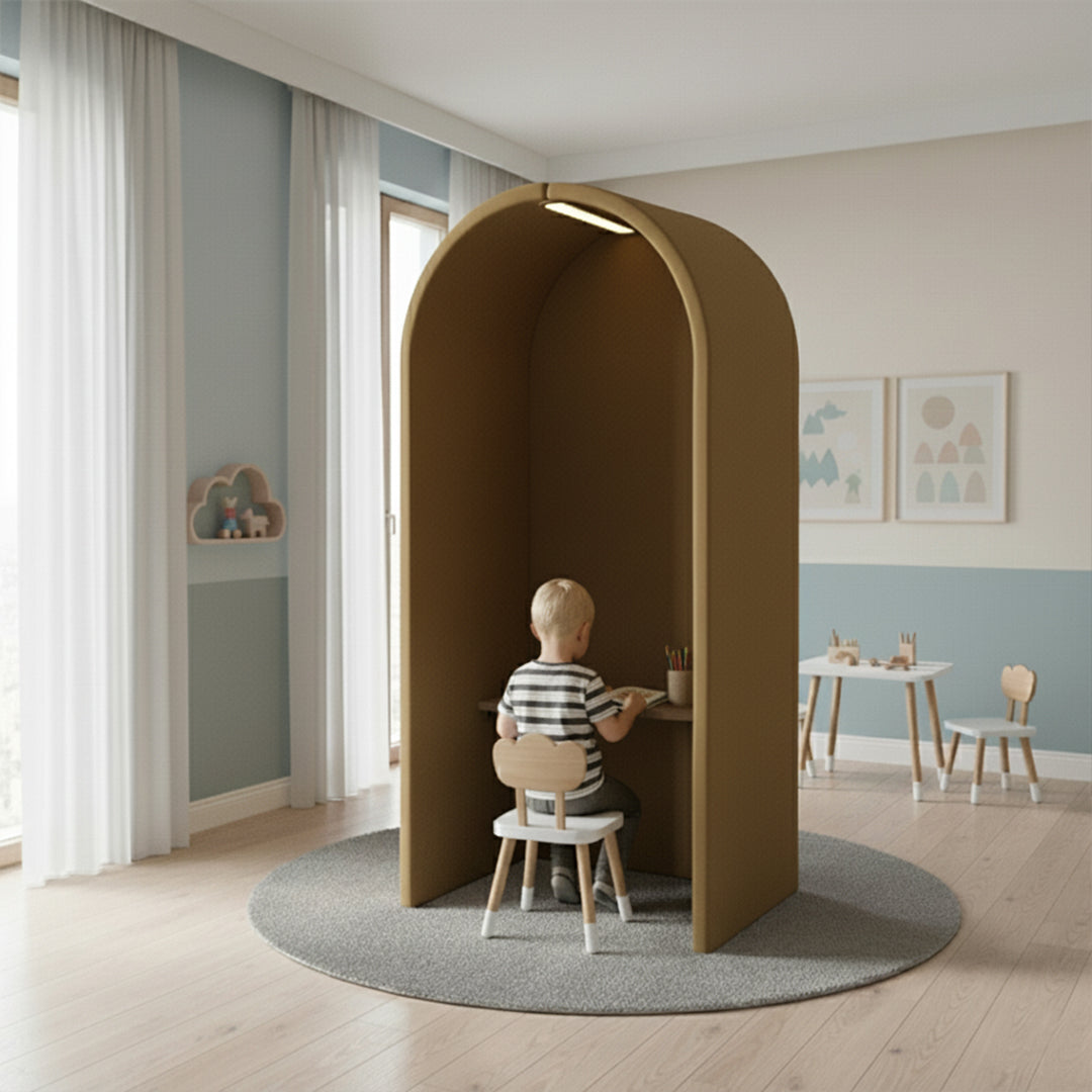 Arcadia Kids Desk/ Workstation YDJ-W106- Mustard