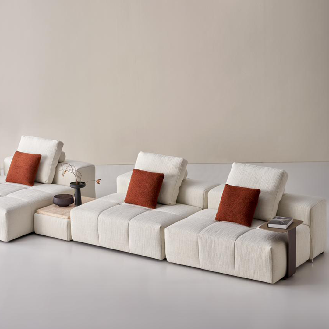 Puzzle Modular Small  2seater C SF080- 2seater -  Sofas - ebarza Furniture UAE | Shop Modern Furniture in Abu Dhabi & Dubai - مفروشات ايبازرا في الامارات | تسوق اثاث عصري وديكورات مميزة في دبي وابوظبي