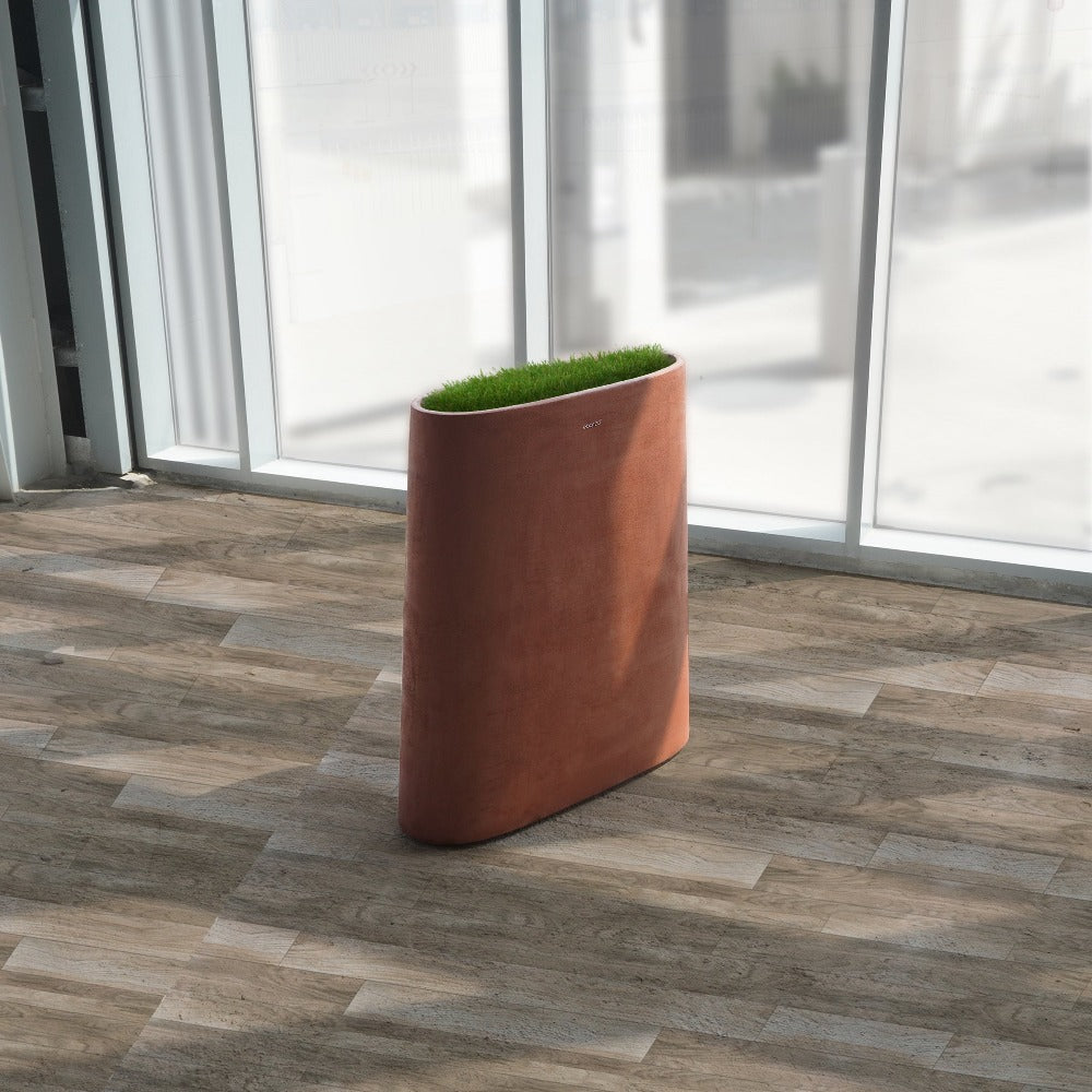 Clay Planter Box XK-4087A-Clay - Planter Boxes - ebarza Furniture UAE | Shop Modern Furniture in Abu Dhabi & Dubai - مفروشات ايبازرا في الامارات | تسوق اثاث عصري وديكورات مميزة في دبي وابوظبي