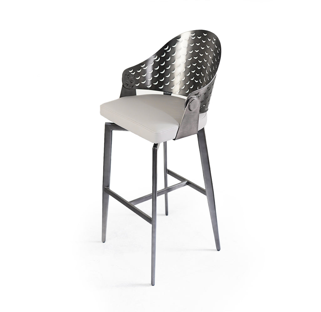 Logan Bar Chair BAR839 - Bar Stools - ebarza Furniture UAE | Shop Modern Furniture in Abu Dhabi & Dubai - مفروشات ايبازرا في الامارات | تسوق اثاث عصري وديكورات مميزة في دبي وابوظبي