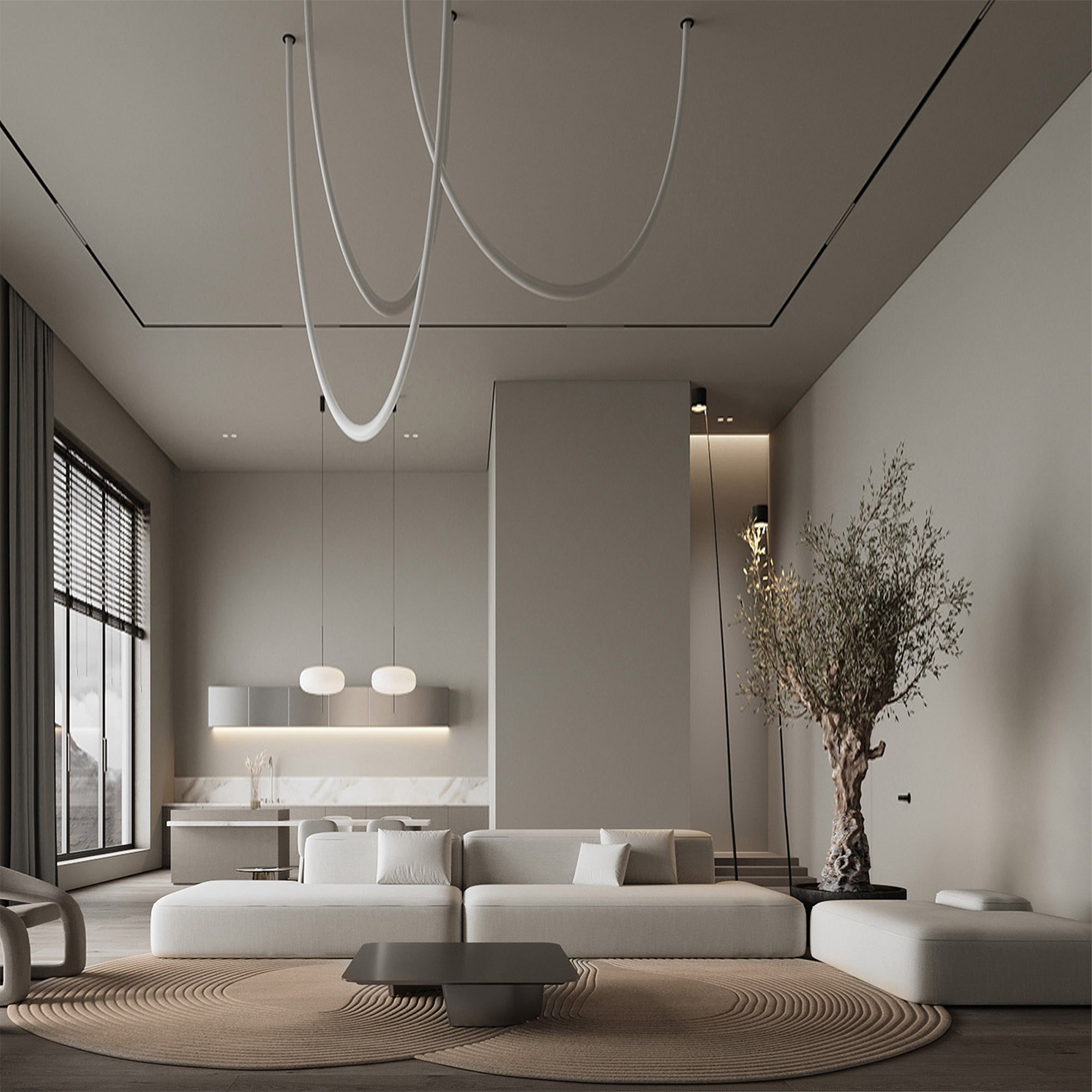 450X350 Cm Echoes WOOL GRY Rug JH-22734 - Rugs - ebarza Furniture UAE | Shop Modern Furniture in Abu Dhabi & Dubai - مفروشات ايبازرا في الامارات | تسوق اثاث عصري وديكورات مميزة في دبي وابوظبي