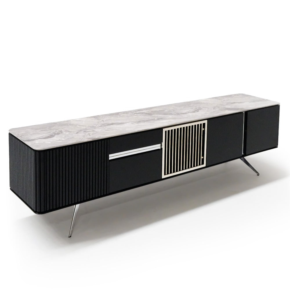 Beretta Tv Unit Ber00005 - TV Units - ebarza Furniture UAE | Shop Modern Furniture in Abu Dhabi & Dubai - مفروشات ايبازرا في الامارات | تسوق اثاث عصري وديكورات مميزة في دبي وابوظبي