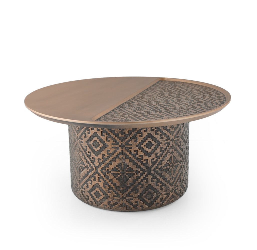 Motif Center Table Motif-001-G -  Coffee Tables - ebarza Furniture UAE | Shop Modern Furniture in Abu Dhabi & Dubai - مفروشات ايبازرا في الامارات | تسوق اثاث عصري وديكورات مميزة في دبي وابوظبي