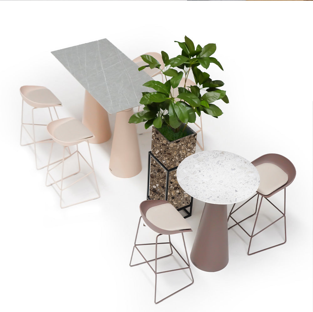 Terrazzo Planter Box 307-N0272 -  Planter Boxes - ebarza Furniture UAE | Shop Modern Furniture in Abu Dhabi & Dubai - مفروشات ايبازرا في الامارات | تسوق اثاث عصري وديكورات مميزة في دبي وابوظبي