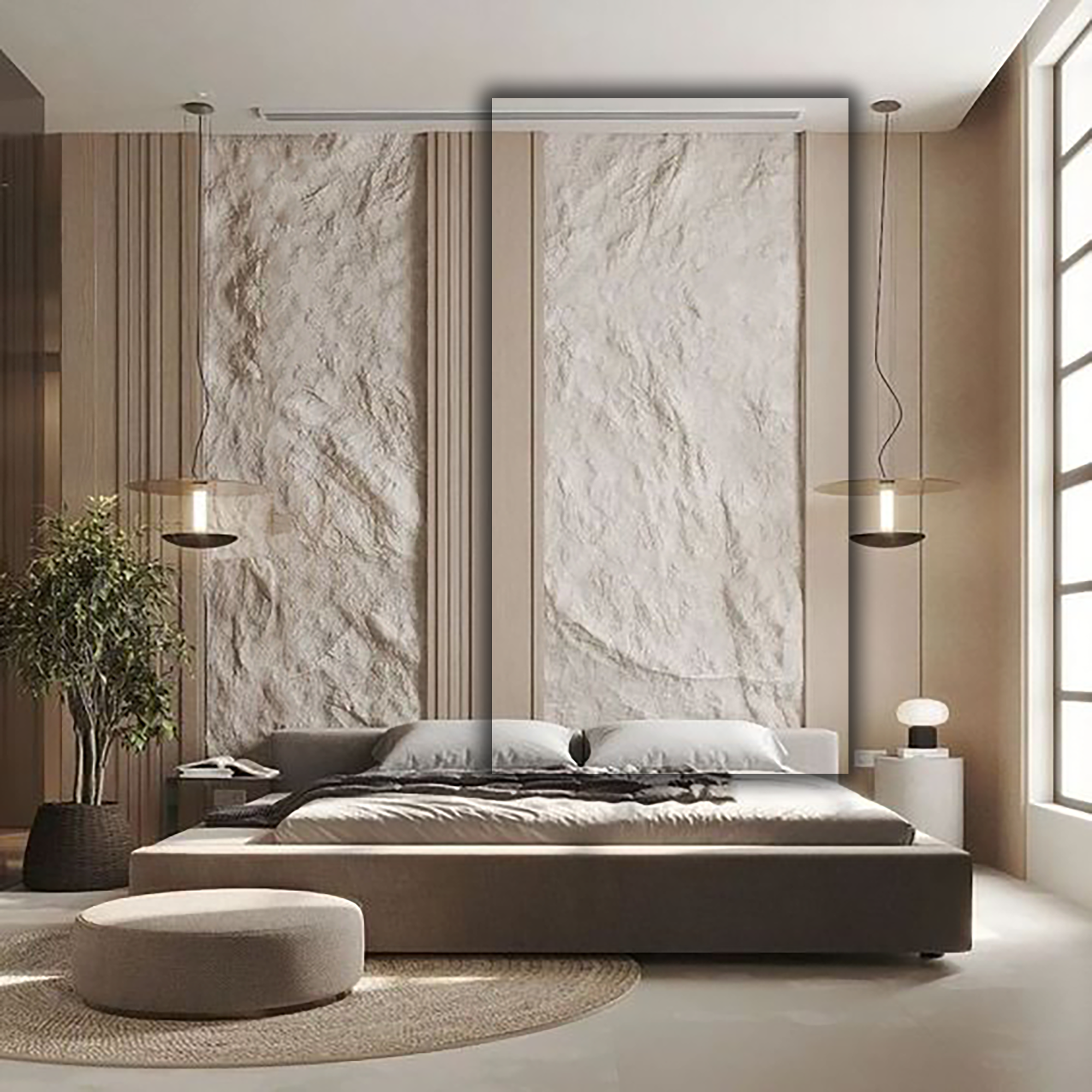 Roca Basalto Recolored Stone 299X131Cm Decoration  Wall Panel A-244 -  Wall Panels - ebarza Furniture UAE | Shop Modern Furniture in Abu Dhabi & Dubai - مفروشات ايبازرا في الامارات | تسوق اثاث عصري وديكورات مميزة في دبي وابوظبي