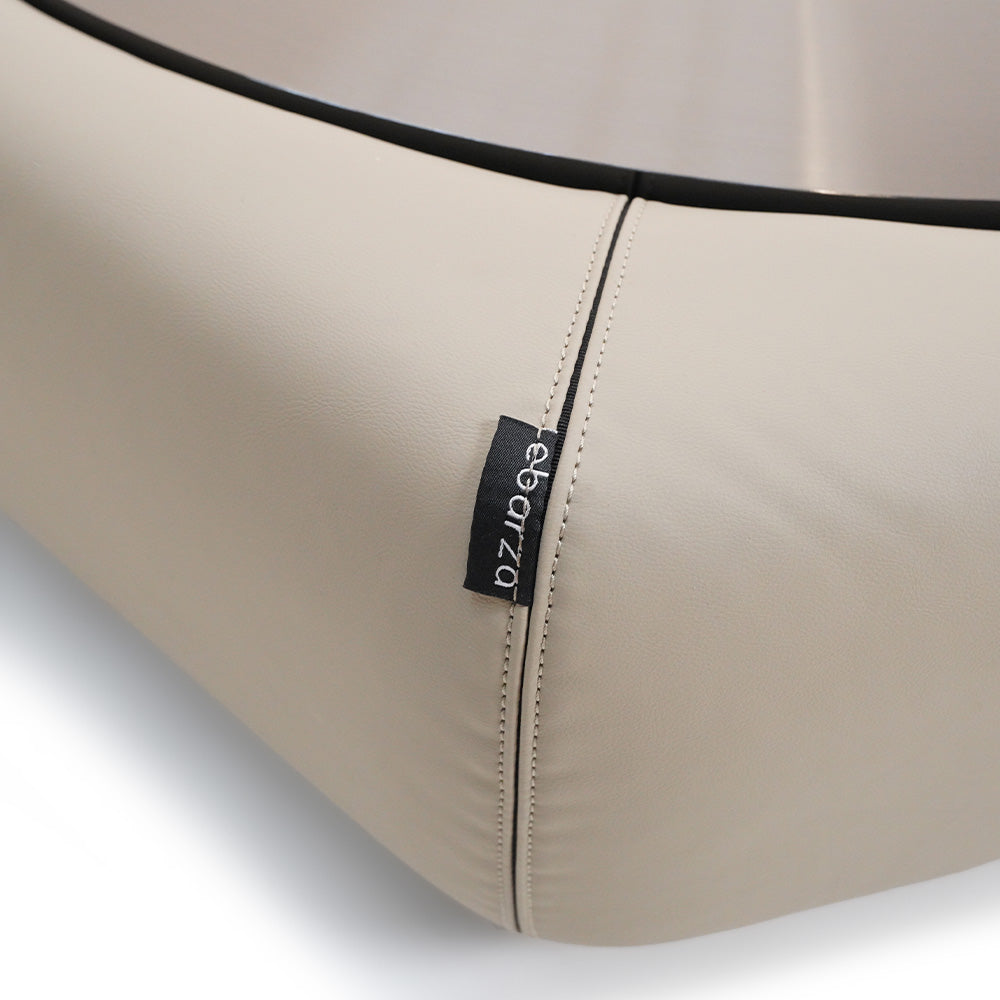 Mosaic Octagon Leather Coffee Table LT067B - Coffee Table - ebarza Furniture UAE | Shop Modern Furniture in Abu Dhabi & Dubai - مفروشات ايبازرا في الامارات | تسوق اثاث عصري وديكورات مميزة في دبي وابوظبي