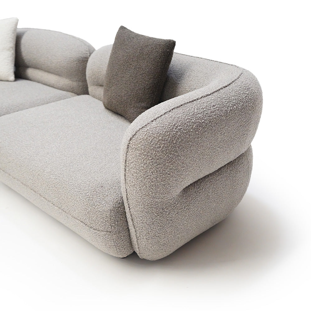 Cotton and Linen Fabric Single Sofa Module ISF-2133 /2 - Sofa - ebarza Furniture UAE | Shop Modern Furniture in Abu Dhabi & Dubai - مفروشات ايبازرا في الامارات | تسوق اثاث عصري وديكورات مميزة في دبي وابوظبي