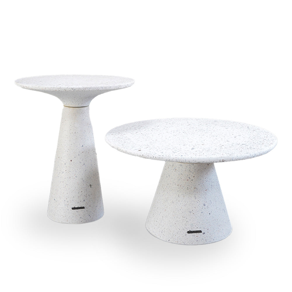 Terrazzo D60 Coffee Table N012-45 -  Coffee tables - ebarza Furniture UAE | Shop Modern Furniture in Abu Dhabi & Dubai - مفروشات ايبازرا في الامارات | تسوق اثاث عصري وديكورات مميزة في دبي وابوظبي