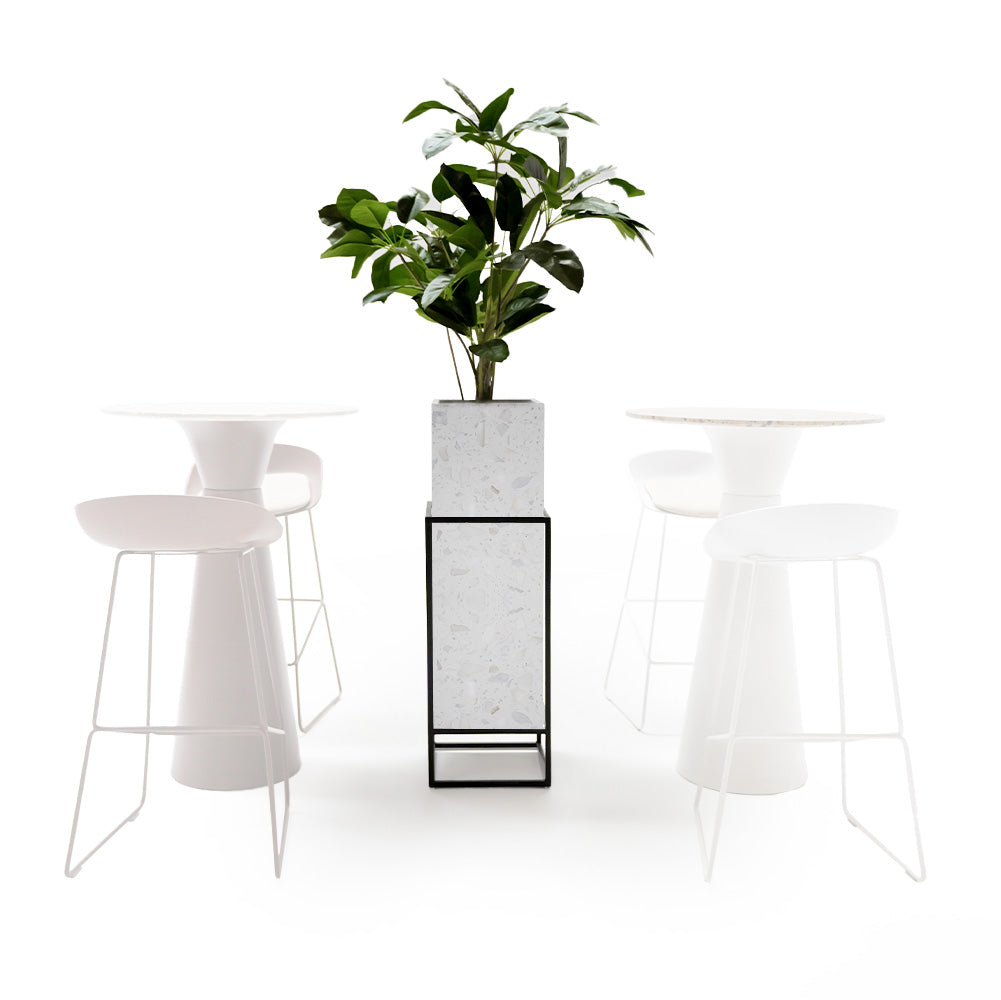 Terrazzo Planter Box 307-N012 -  Planter Boxes - ebarza Furniture UAE | Shop Modern Furniture in Abu Dhabi & Dubai - مفروشات ايبازرا في الامارات | تسوق اثاث عصري وديكورات مميزة في دبي وابوظبي