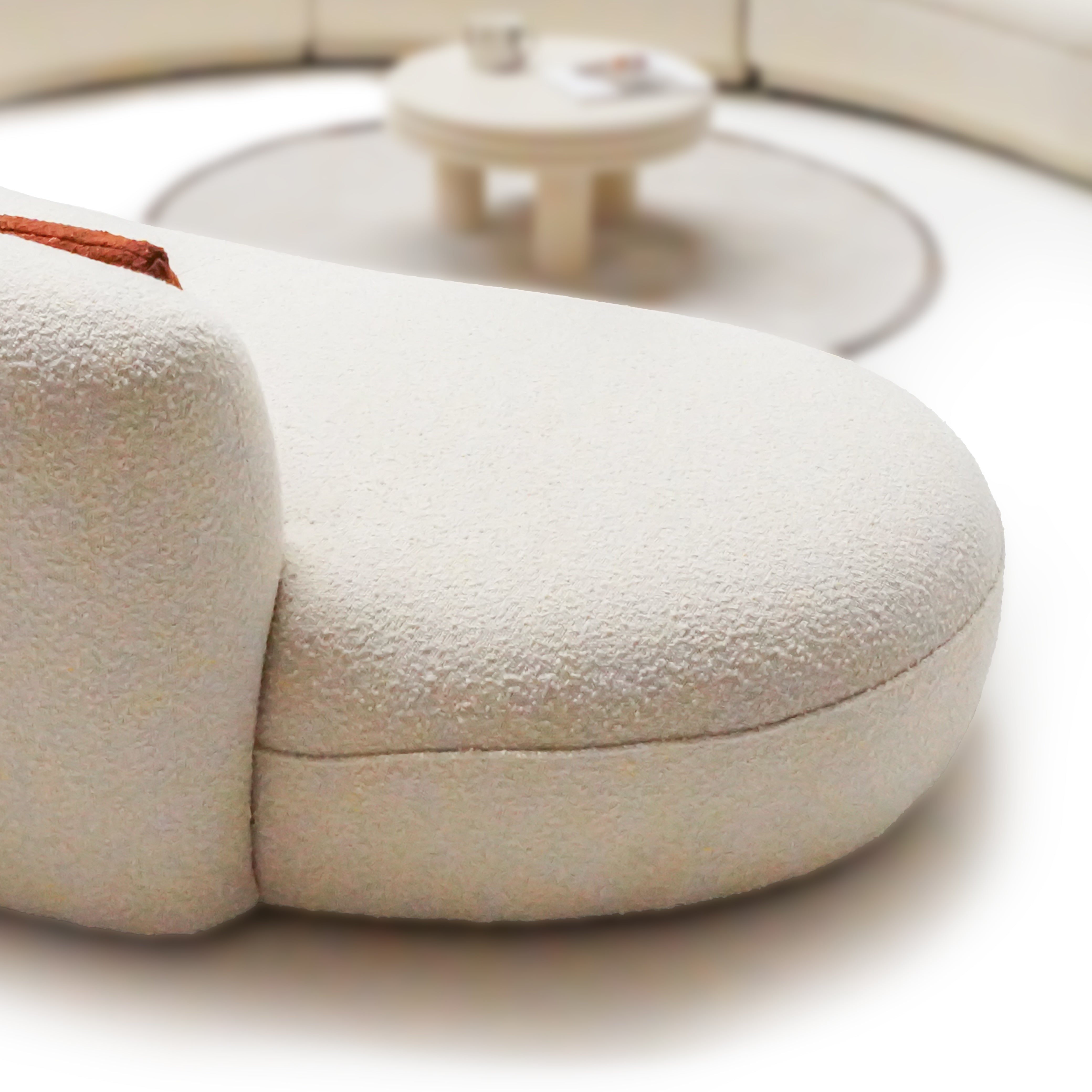 TEDDY Curved Sofa SF082 - Sofas - ebarza Furniture UAE | Shop Modern Furniture in Abu Dhabi & Dubai - مفروشات ايبازرا في الامارات | تسوق اثاث عصري وديكورات مميزة في دبي وابوظبي