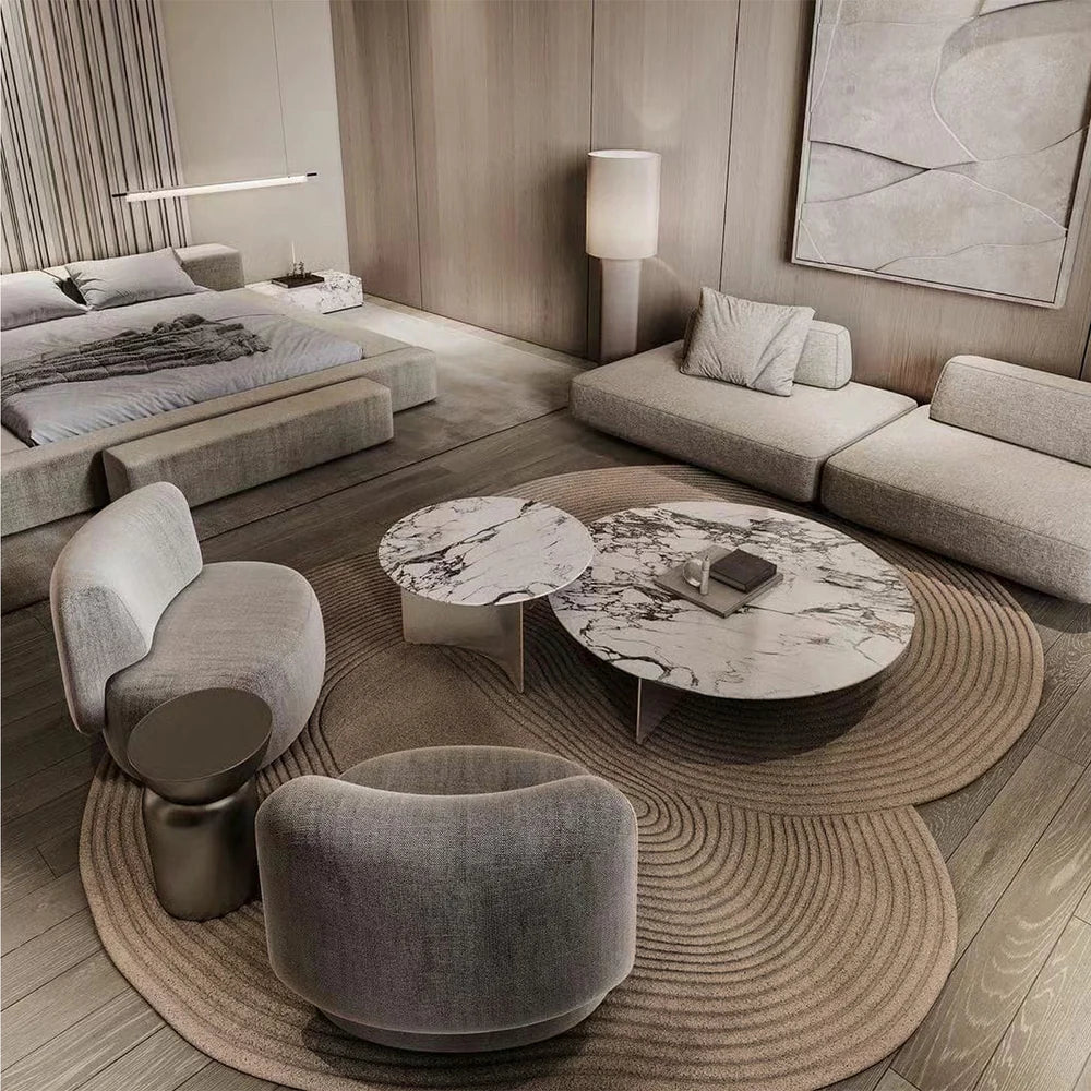 600X450 Cm Echoes WOOL GREY Rug JH-22734 - Rugs - ebarza Furniture UAE | Shop Modern Furniture in Abu Dhabi & Dubai - مفروشات ايبازرا في الامارات | تسوق اثاث عصري وديكورات مميزة في دبي وابوظبي