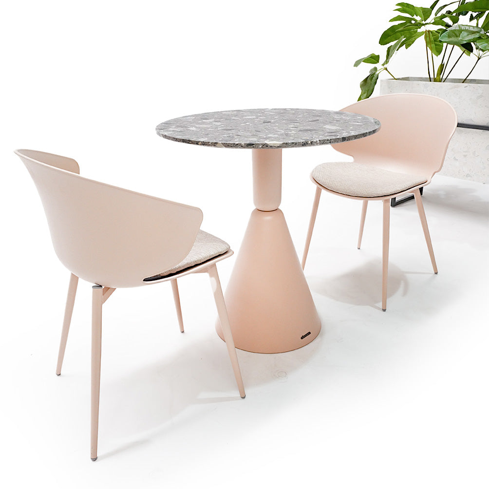 Dining Chair 90Chair-Pink -  Chairs - ebarza Furniture UAE | Shop Modern Furniture in Abu Dhabi & Dubai - مفروشات ايبازرا في الامارات | تسوق اثاث عصري وديكورات مميزة في دبي وابوظبي