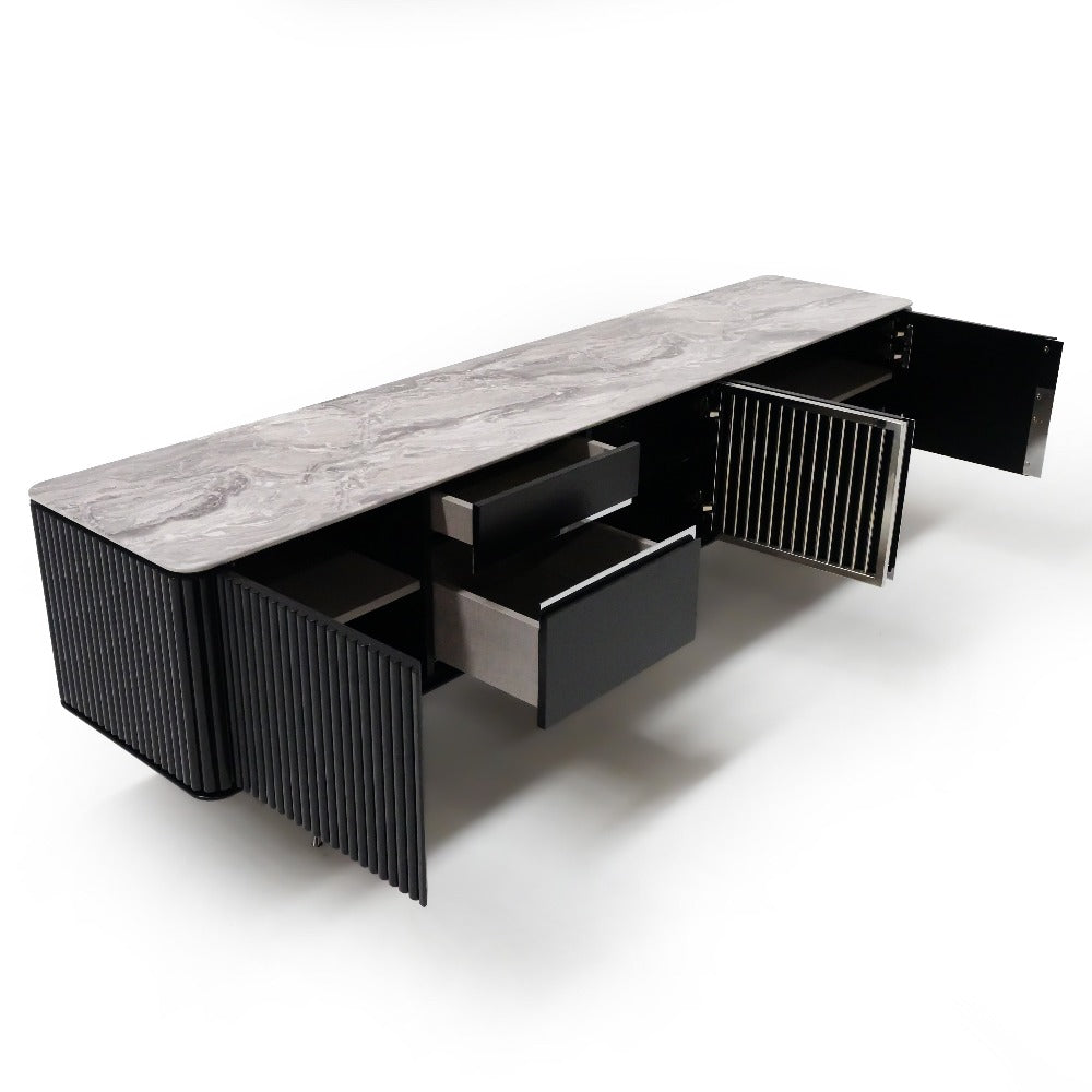 Beretta Tv Unit Ber00005 - TV Units - ebarza Furniture UAE | Shop Modern Furniture in Abu Dhabi & Dubai - مفروشات ايبازرا في الامارات | تسوق اثاث عصري وديكورات مميزة في دبي وابوظبي