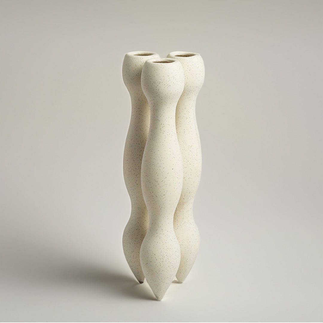 Three Round Bottles of Rice-A FF-D23092A -  Vases - ebarza Furniture UAE | Shop Modern Furniture in Abu Dhabi & Dubai - مفروشات ايبازرا في الامارات | تسوق اثاث عصري وديكورات مميزة في دبي وابوظبي