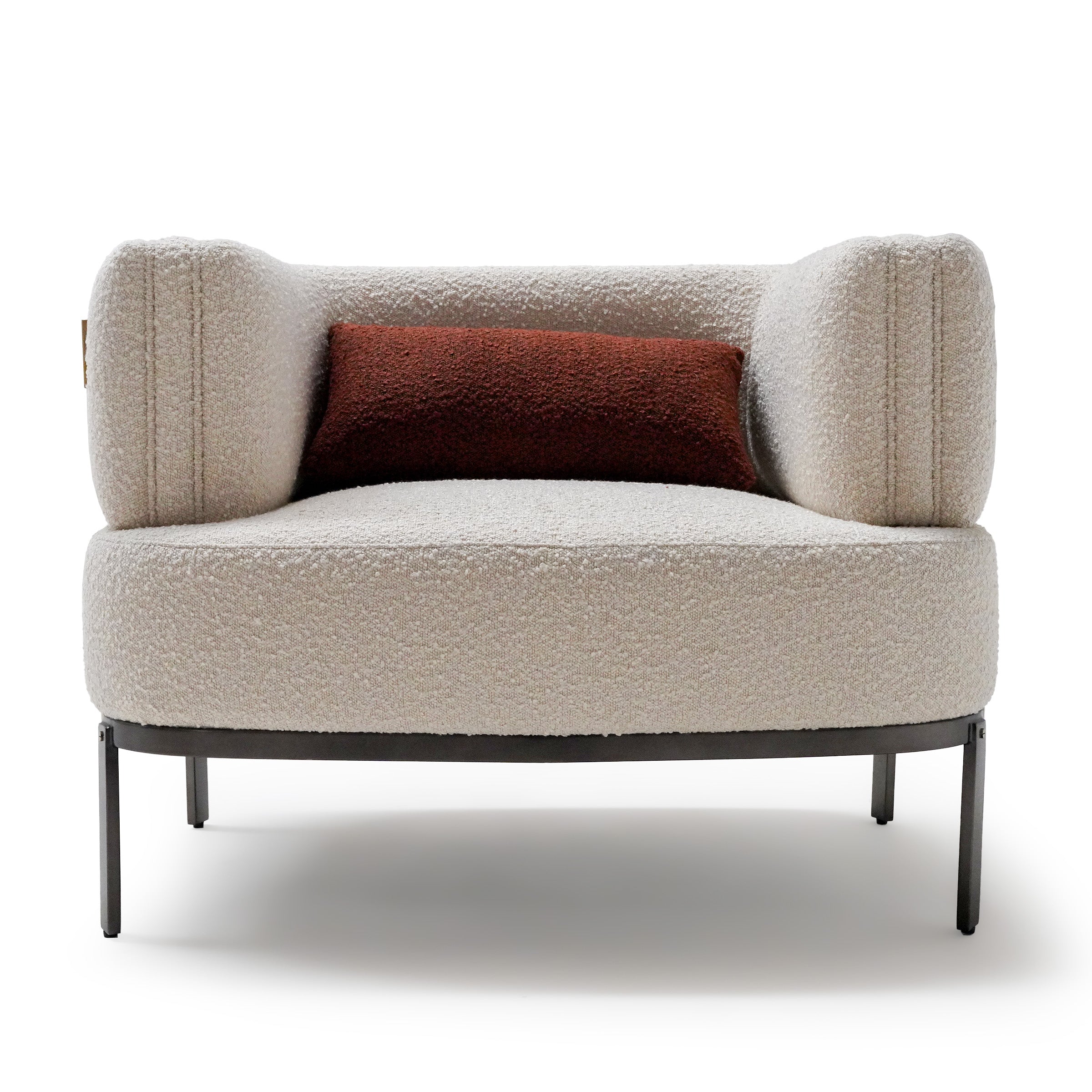 Teddy Armchair BS162-1 - Armchairs - ebarza Furniture UAE | Shop Modern Furniture in Abu Dhabi & Dubai - مفروشات ايبازرا في الامارات | تسوق اثاث عصري وديكورات مميزة في دبي وابوظبي