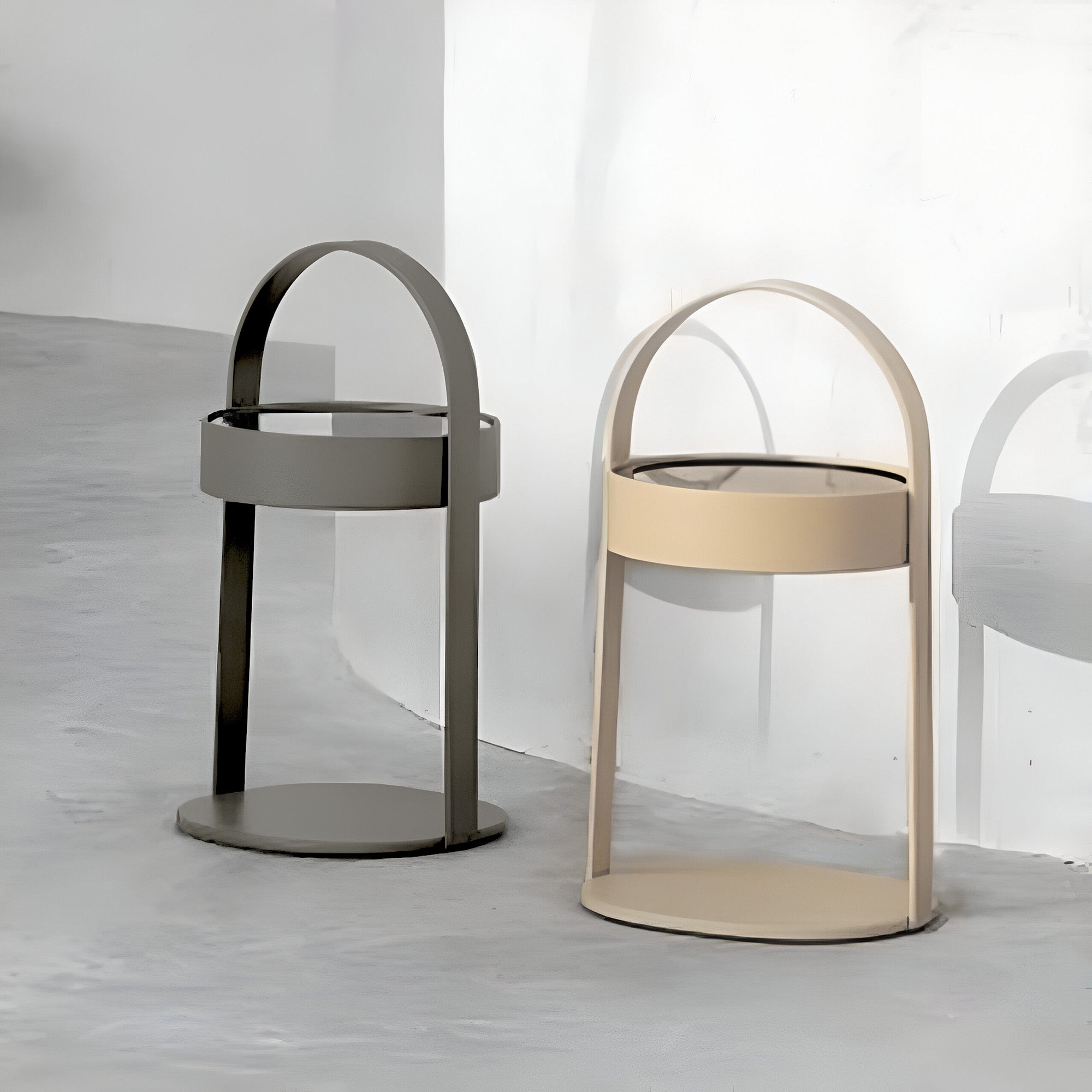 Alu Hand Lamp 16*16.6*42cm KH8510N117ALU - Outdoor lightings | مصباح يدوي ألو 16*16.6*42 سم - ebarza Furniture UAE | Shop Modern Furniture in Abu Dhabi & Dubai - مفروشات ايبازرا في الامارات | تسوق اثاث عصري وديكورات مميزة في دبي وابوظبي