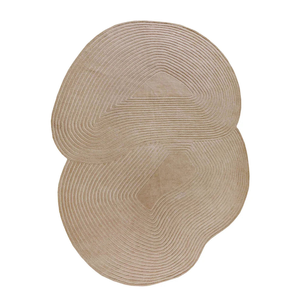 600X450 Cm Echoes WOOL GREY Rug JH-22734 - Rugs - ebarza Furniture UAE | Shop Modern Furniture in Abu Dhabi & Dubai - مفروشات ايبازرا في الامارات | تسوق اثاث عصري وديكورات مميزة في دبي وابوظبي