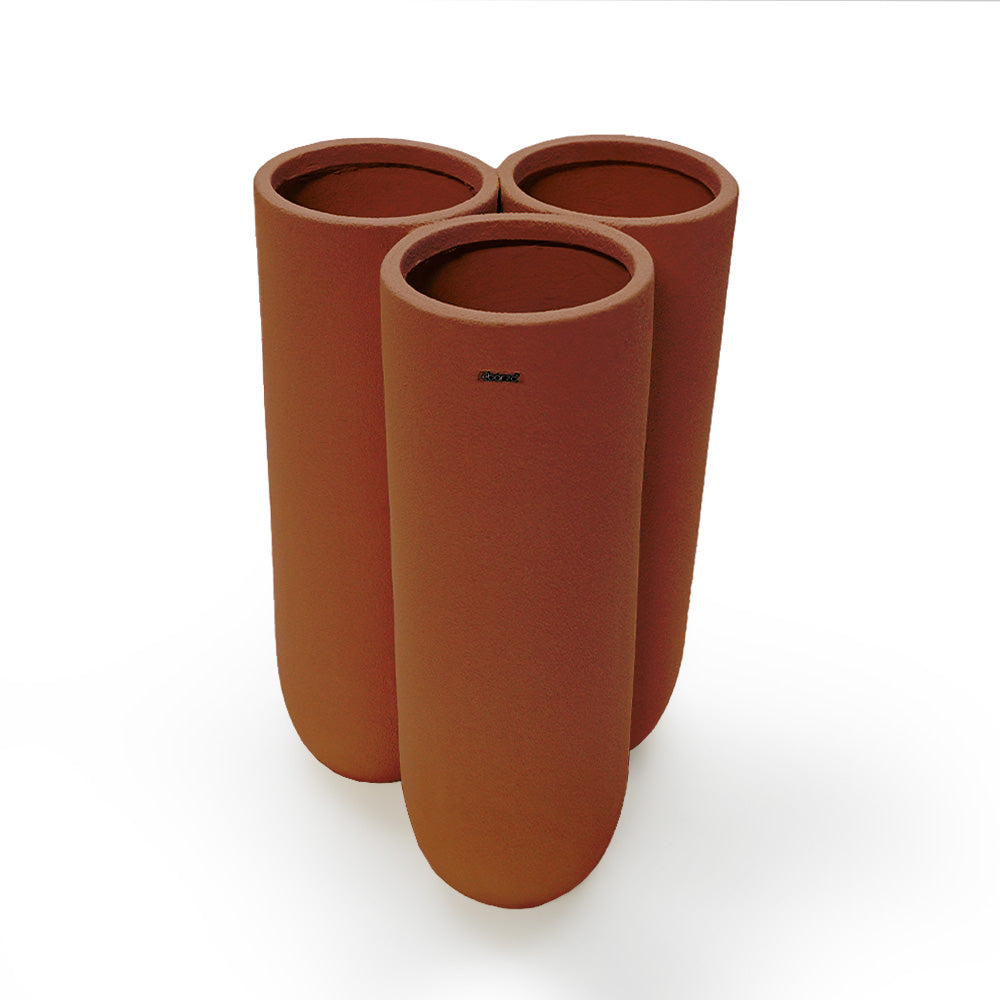 Outdoor/Indoor Clay Planter Box XK-0006-Clay - Planter Boxes - ebarza Furniture UAE | Shop Modern Furniture in Abu Dhabi & Dubai - مفروشات ايبازرا في الامارات | تسوق اثاث عصري وديكورات مميزة في دبي وابوظبي