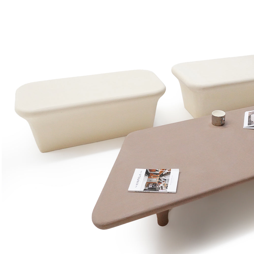 Pre-order 35 Days Delivery Outdoor/Indoor Beige Bench XK-8172B - Benches - ebarza Furniture UAE | Shop Modern Furniture in Abu Dhabi & Dubai - مفروشات ايبازرا في الامارات | تسوق اثاث عصري وديكورات مميزة في دبي وابوظبي