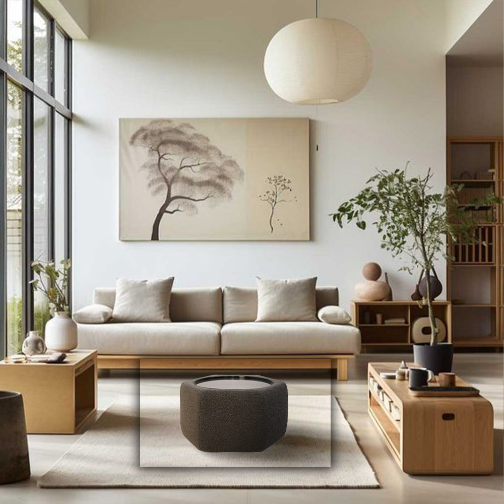 Mosaic Octagon Fabric Coffee Table  LT067M/S -  Coffee Table - ebarza Furniture UAE | Shop Modern Furniture in Abu Dhabi & Dubai - مفروشات ايبازرا في الامارات | تسوق اثاث عصري وديكورات مميزة في دبي وابوظبي