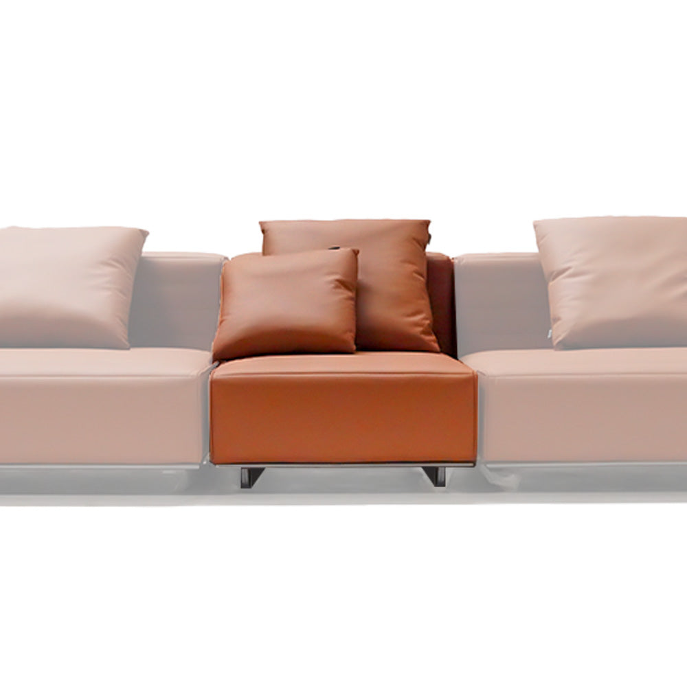 Microfiber Leather Inner Sofa Only ISF-2127/2 YY0871-5# -  Sofa - ebarza Furniture UAE | Shop Modern Furniture in Abu Dhabi & Dubai - مفروشات ايبازرا في الامارات | تسوق اثاث عصري وديكورات مميزة في دبي وابوظبي