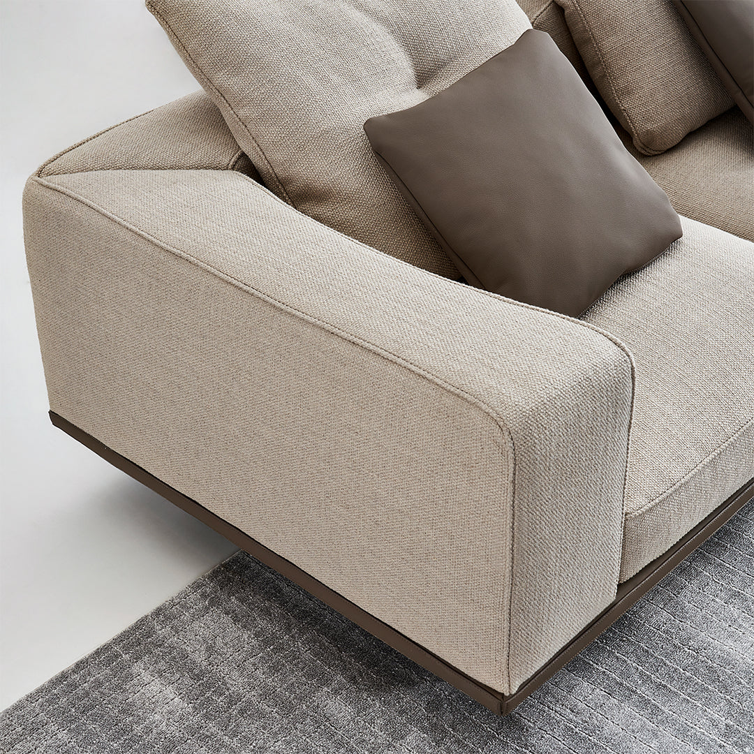 Pre-order 65 Days Delivery Avenor 2 seater Modular Sofa with Left Armrest A-SF091 - Sofas - ebarza Furniture UAE | Shop Modern Furniture in Abu Dhabi & Dubai - مفروشات ايبازرا في الامارات | تسوق اثاث عصري وديكورات مميزة في دبي وابوظبي