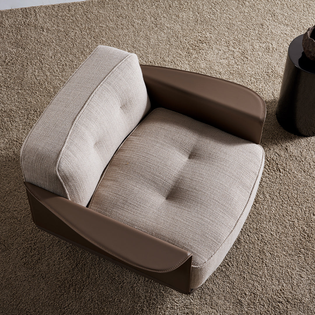 Avenor Armchair D-LC091/SF091 - Armchairs - ebarza Furniture UAE | Shop Modern Furniture in Abu Dhabi & Dubai - مفروشات ايبازرا في الامارات | تسوق اثاث عصري وديكورات مميزة في دبي وابوظبي