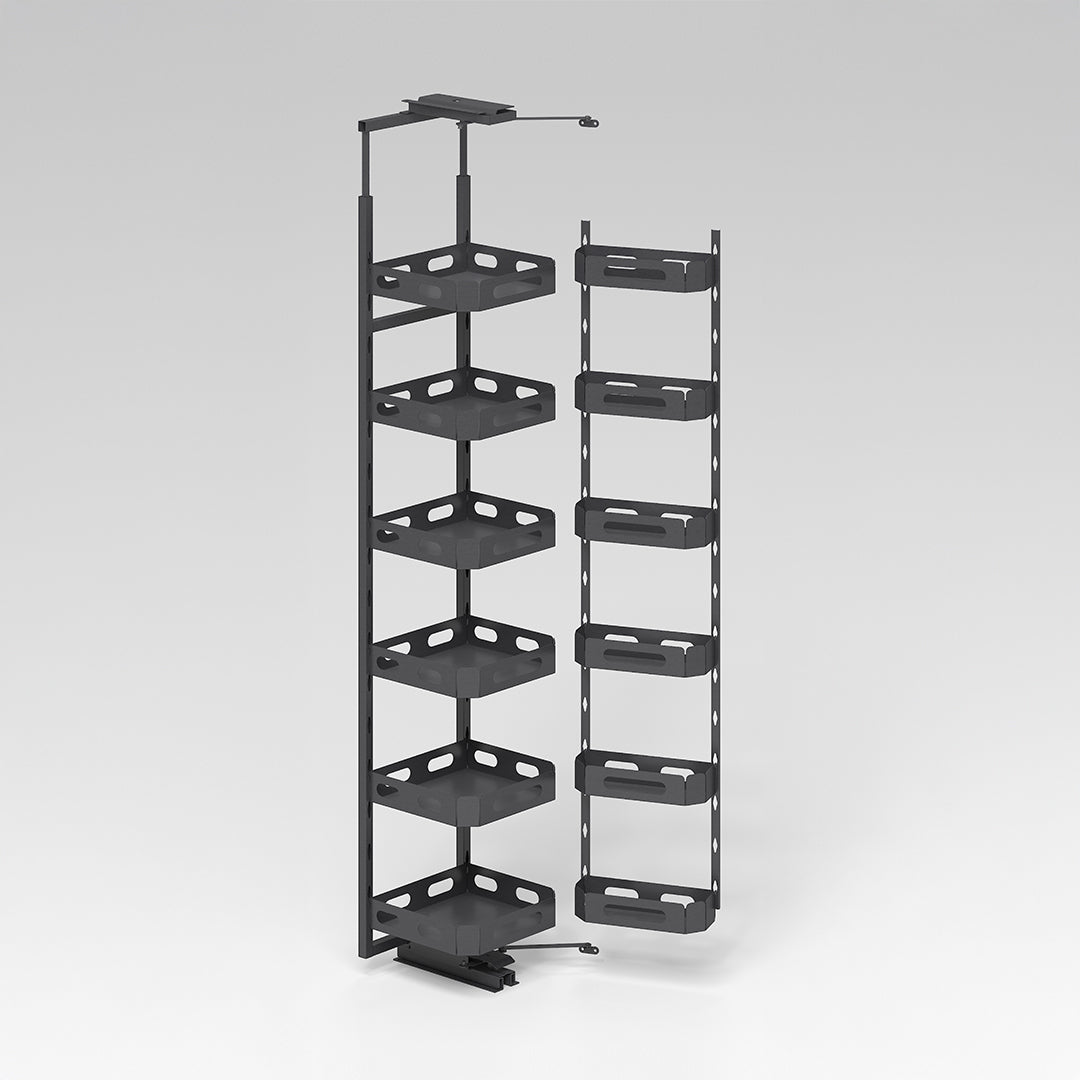 GlidePro Tall Pull Out Pantry - BK.7760 - Storage/TV Unites - ebarza Furniture UAE | Shop Modern Furniture in Abu Dhabi & Dubai - مفروشات ايبازرا في الامارات | تسوق اثاث عصري وديكورات مميزة في دبي وابوظبي