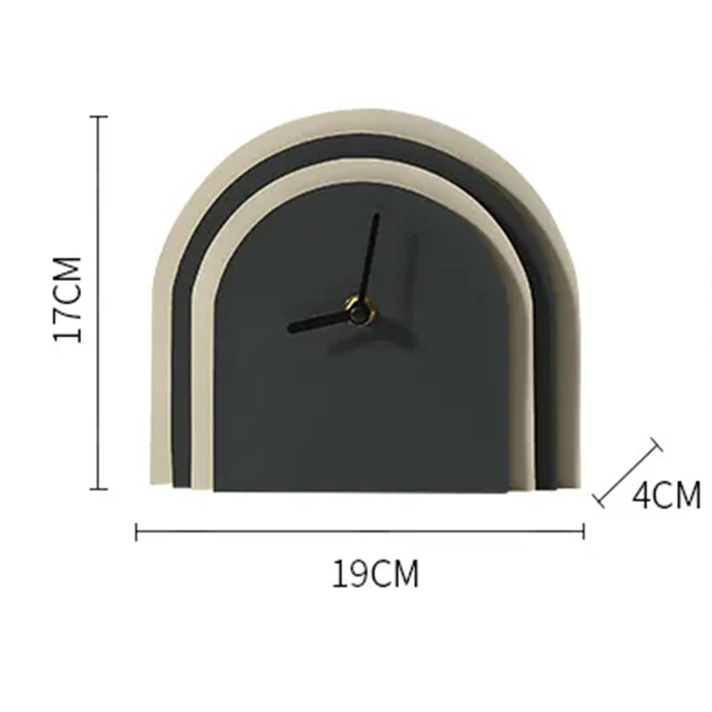 Deep Blue Leather Clock FB-PG2208A -  Clocks - ebarza Furniture UAE | Shop Modern Furniture in Abu Dhabi & Dubai - مفروشات ايبازرا في الامارات | تسوق اثاث عصري وديكورات مميزة في دبي وابوظبي