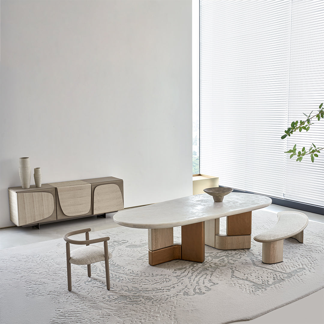 Pre-order 25 Days Delivery Grandeur Bench AMCJ-TD6069 -  Benches - ebarza Furniture UAE | Shop Modern Furniture in Abu Dhabi & Dubai - مفروشات ايبازرا في الامارات | تسوق اثاث عصري وديكورات مميزة في دبي وابوظبي