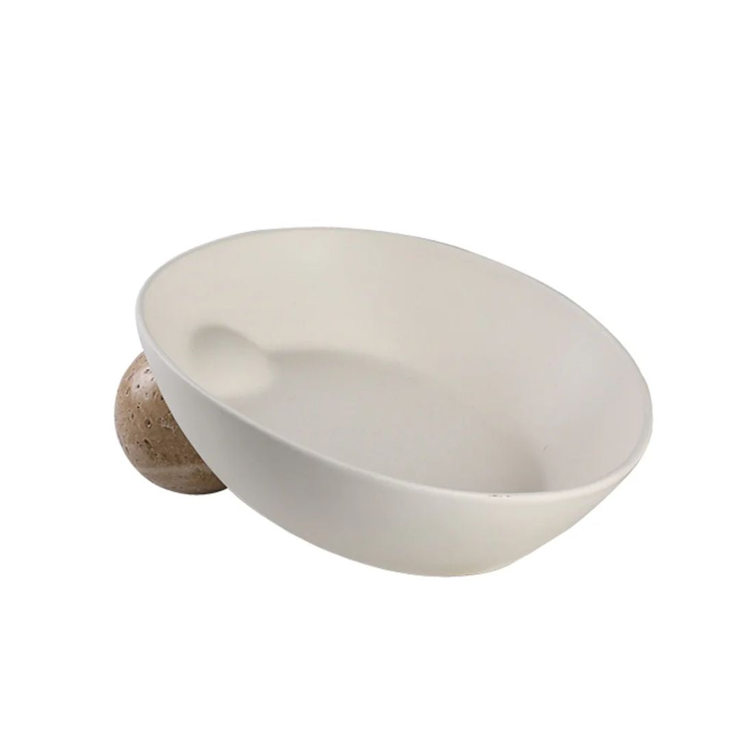 Ball Bowl FD-D24003B - Bowls - ebarza Furniture UAE | Shop Modern Furniture in Abu Dhabi & Dubai - مفروشات ايبازرا في الامارات | تسوق اثاث عصري وديكورات مميزة في دبي وابوظبي