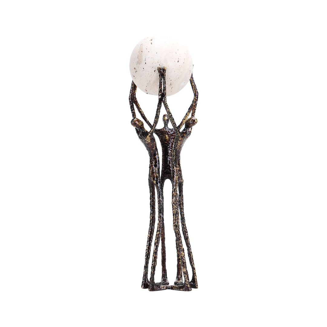 Ball Holding Men Sculpture KA3088
