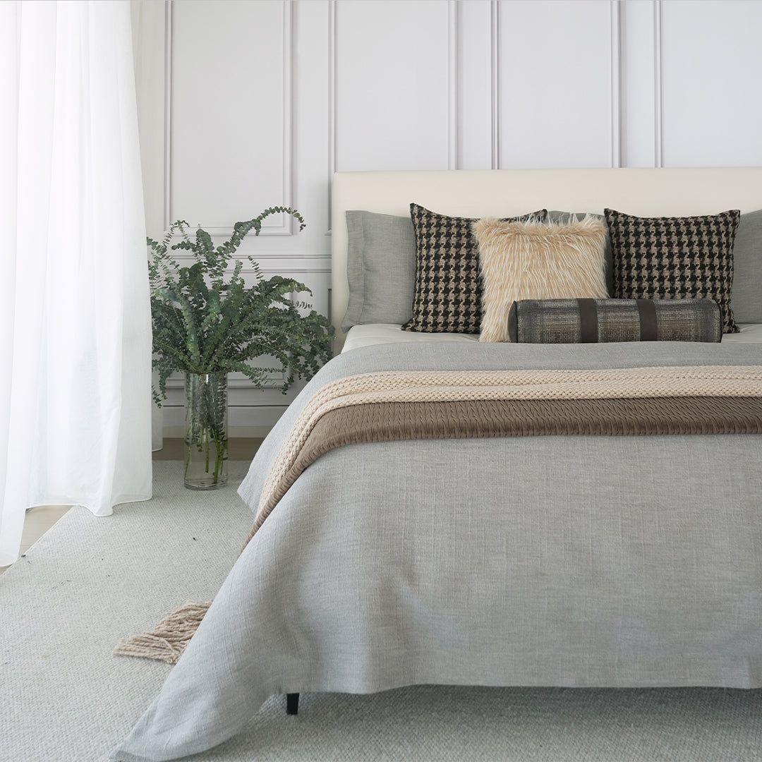 Bedding Set - EBB043 - Bedding - ebarza Furniture UAE | Shop Modern Furniture in Abu Dhabi & Dubai - مفروشات ايبازرا في الامارات | تسوق اثاث عصري وديكورات مميزة في دبي وابوظبي