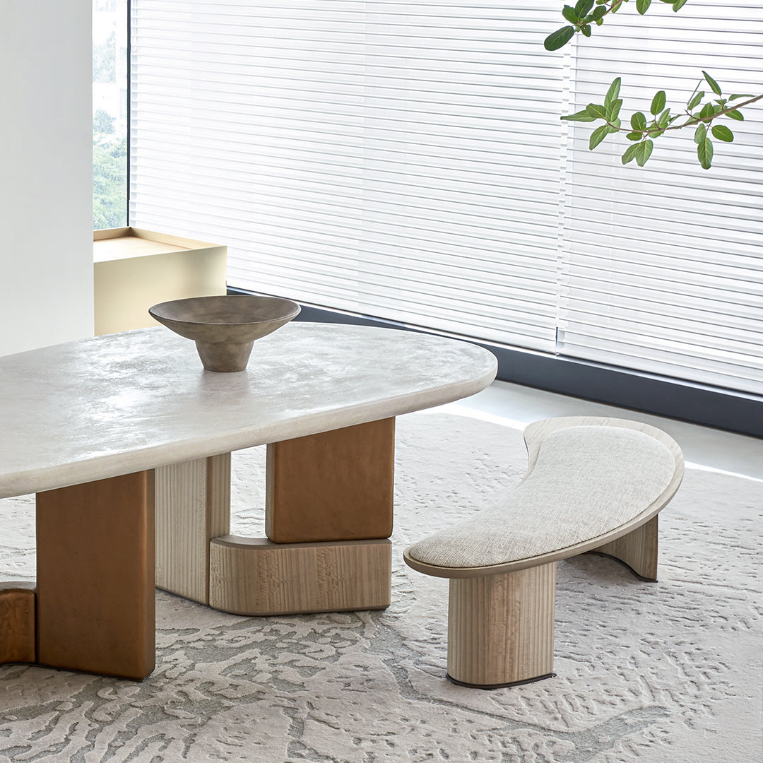 Pre-order 25 Days Delivery Grandeur Bench AMCJ-TD6069 -  Benches - ebarza Furniture UAE | Shop Modern Furniture in Abu Dhabi & Dubai - مفروشات ايبازرا في الامارات | تسوق اثاث عصري وديكورات مميزة في دبي وابوظبي