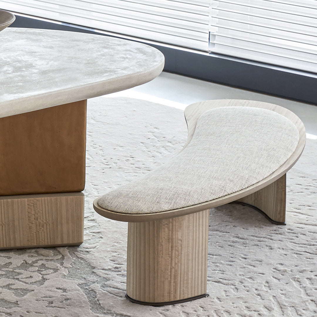 Pre-order 25 Days Delivery Grandeur Bench AMCJ-TD6069 -  Benches - ebarza Furniture UAE | Shop Modern Furniture in Abu Dhabi & Dubai - مفروشات ايبازرا في الامارات | تسوق اثاث عصري وديكورات مميزة في دبي وابوظبي