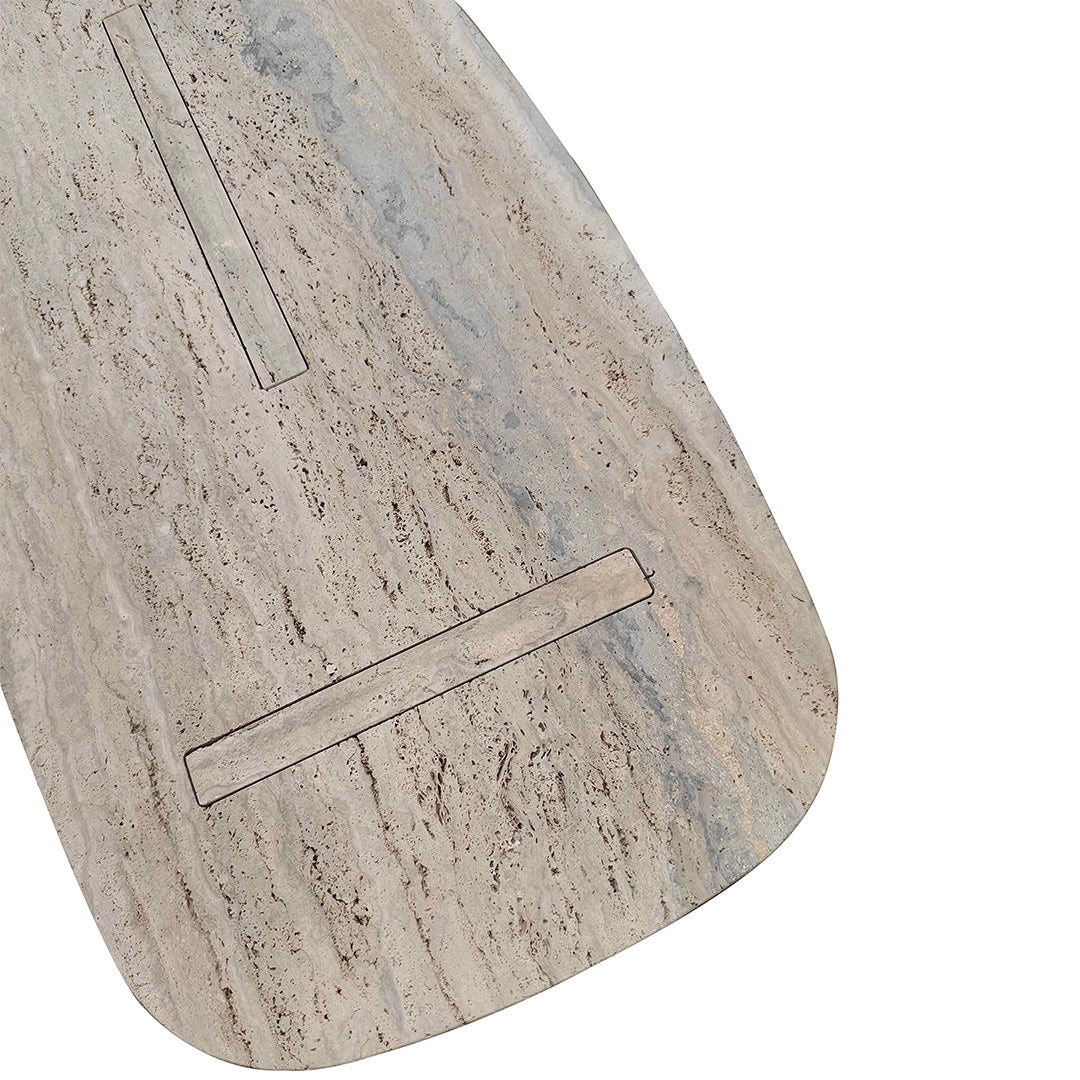 Brussels Travertine Coffee Table - 405CTS - Coffee tables - ebarza Furniture UAE | Shop Modern Furniture in Abu Dhabi & Dubai - مفروشات ايبازرا في الامارات | تسوق اثاث عصري وديكورات مميزة في دبي وابوظبي