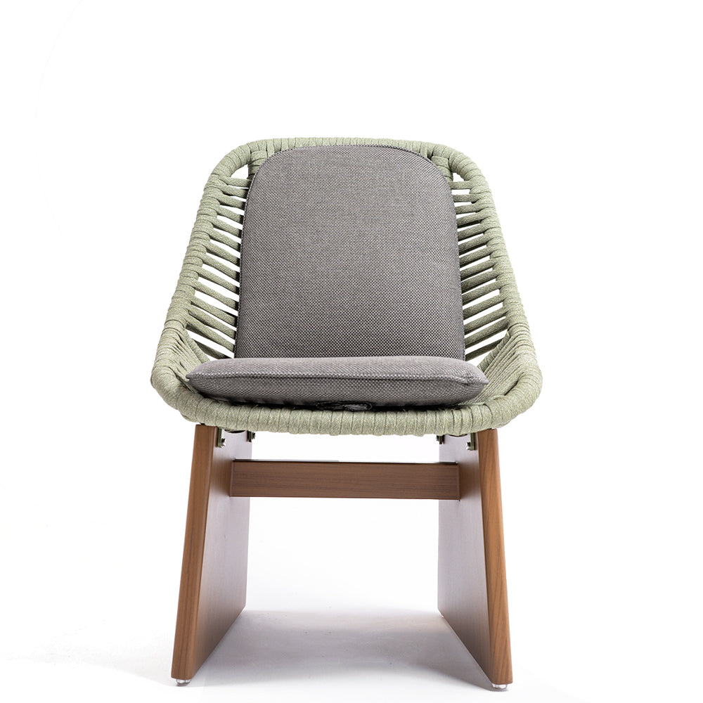 CLOGS DINING SIDECHAIR W/SEAT AND BACK CUSHION- KC8611N01ROP - Chairs - ebarza Furniture UAE | Shop Modern Furniture in Abu Dhabi & Dubai - مفروشات ايبازرا في الامارات | تسوق اثاث عصري وديكورات مميزة في دبي وابوظبي