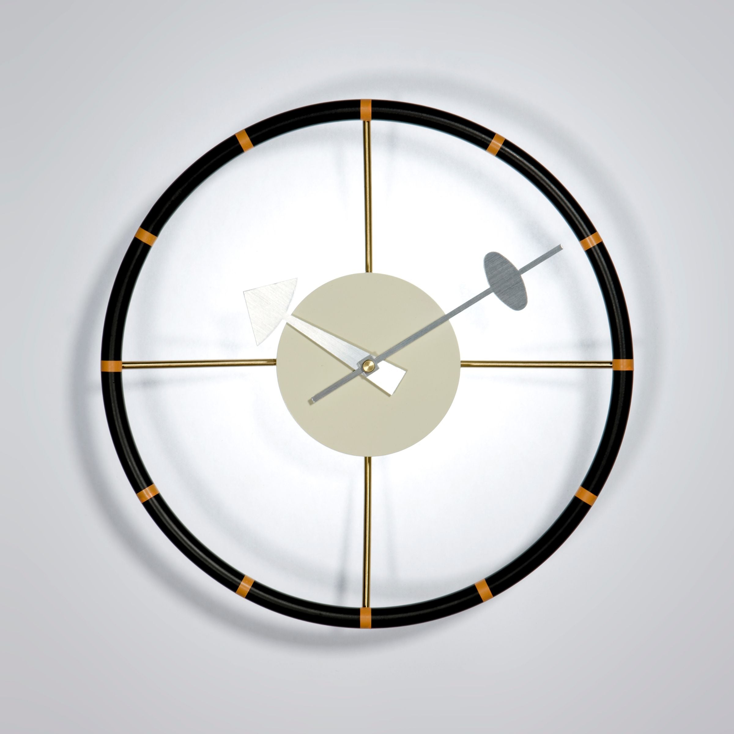 Wheel Wall Clock CW05 - Clocks - ebarza Furniture UAE | Shop Modern Furniture in Abu Dhabi & Dubai - مفروشات ايبازرا في الامارات | تسوق اثاث عصري وديكورات مميزة في دبي وابوظبي