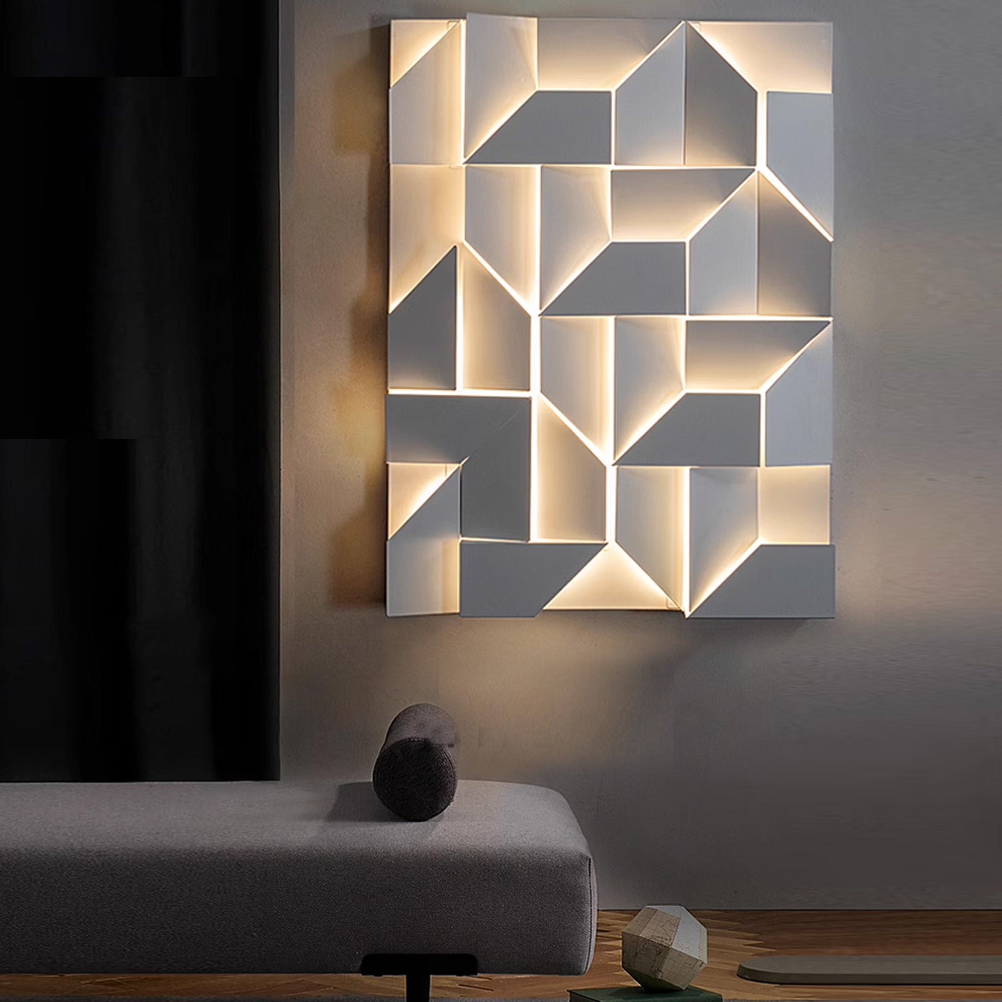 Pre-order 35 Days Delivery Origami Wall lamp CY-BD-1060 - Wall Lamps - ebarza Furniture UAE | Shop Modern Furniture in Abu Dhabi & Dubai - مفروشات ايبازرا في الامارات | تسوق اثاث عصري وديكورات مميزة في دبي وابوظبي