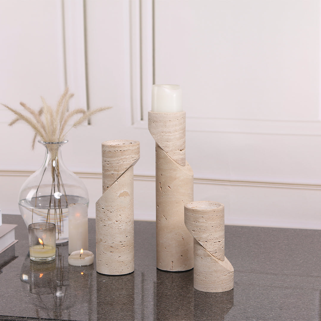 Candle Holder-L KE3004L - Candle Holders - ebarza Furniture UAE | Shop Modern Furniture in Abu Dhabi & Dubai - مفروشات ايبازرا في الامارات | تسوق اثاث عصري وديكورات مميزة في دبي وابوظبي
