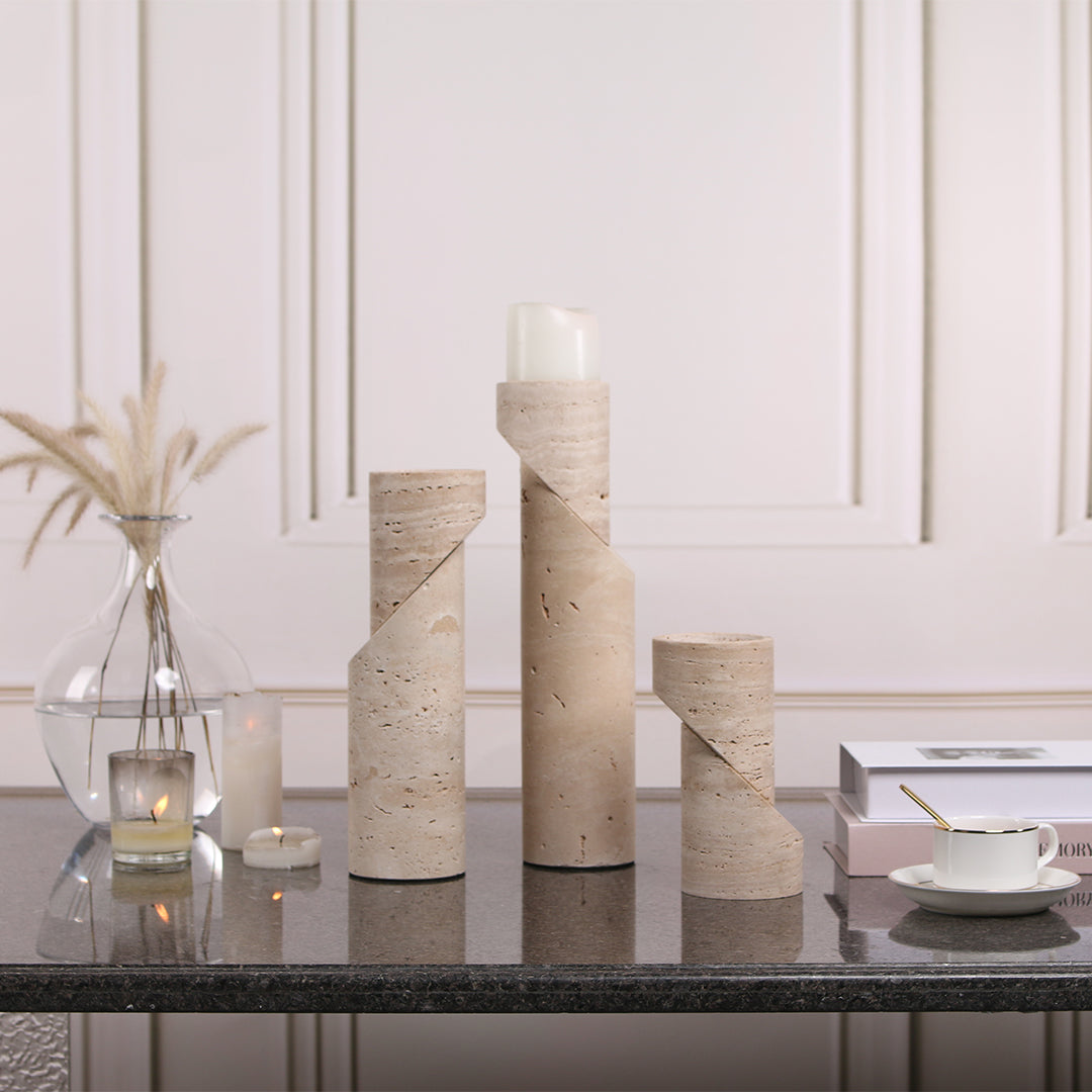 Candle Holder-S KE3004S - Candle Holders - ebarza Furniture UAE | Shop Modern Furniture in Abu Dhabi & Dubai - مفروشات ايبازرا في الامارات | تسوق اثاث عصري وديكورات مميزة في دبي وابوظبي