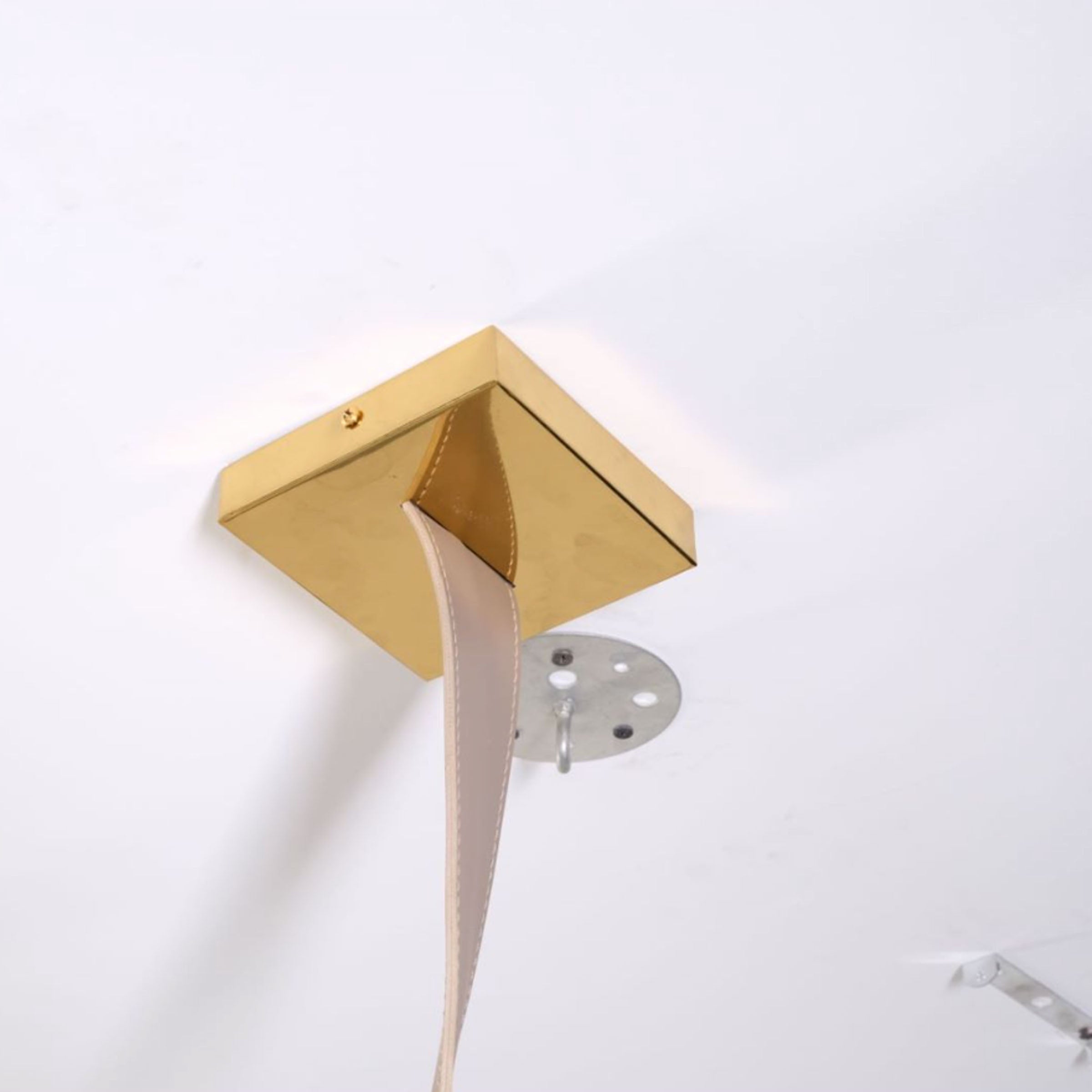 Comet Tail Leather Gold Pendant Lamp 1.2m CY-DD-1053-G - Pendant Lamps - ebarza Furniture UAE | Shop Modern Furniture in Abu Dhabi & Dubai - مفروشات ايبازرا في الامارات | تسوق اثاث عصري وديكورات مميزة في دبي وابوظبي