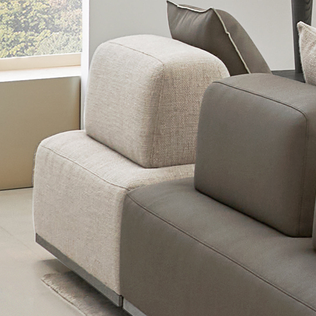 Pre-order 120 Days Delivery Carmilla Single Seater Module Without Arm - Fabric - MSTV-S015-D -  Sofas - ebarza Furniture UAE | Shop Modern Furniture in Abu Dhabi & Dubai - مفروشات ايبازرا في الامارات | تسوق اثاث عصري وديكورات مميزة في دبي وابوظبي