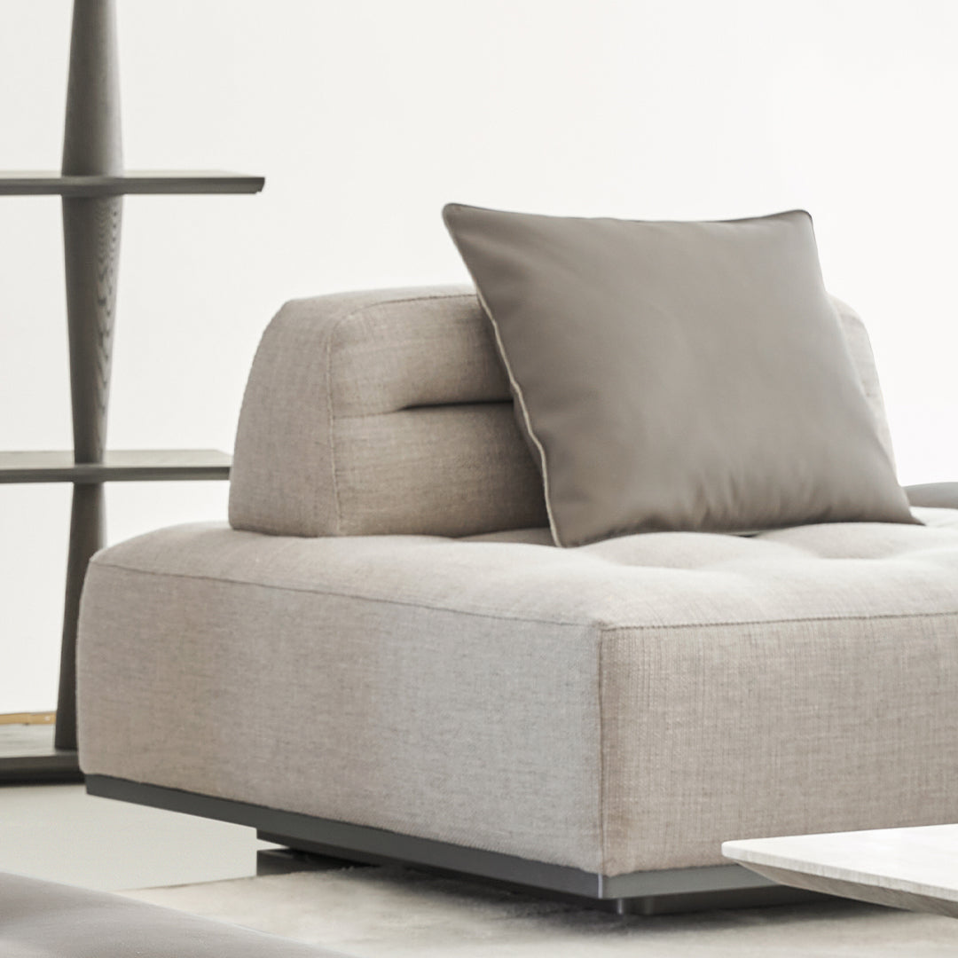 Pre-order 120 Days Delivery Carmilla Single Seater Module Without Arm - Fabric - MSTV-S015-D -  Sofas - ebarza Furniture UAE | Shop Modern Furniture in Abu Dhabi & Dubai - مفروشات ايبازرا في الامارات | تسوق اثاث عصري وديكورات مميزة في دبي وابوظبي