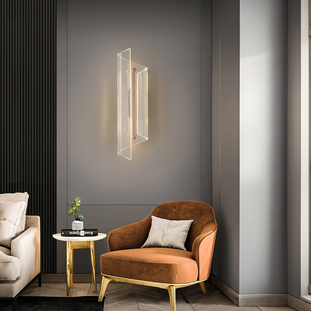 Cascading Moonlight Wall Lamp MA05872WA-001-01B - Wall Lamps - ebarza Furniture UAE | Shop Modern Furniture in Abu Dhabi & Dubai - مفروشات ايبازرا في الامارات | تسوق اثاث عصري وديكورات مميزة في دبي وابوظبي
